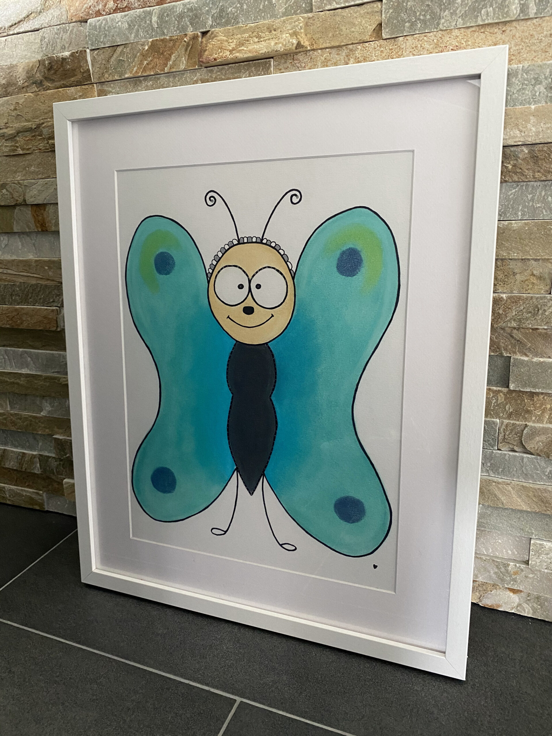 freundlicher Schmetterling