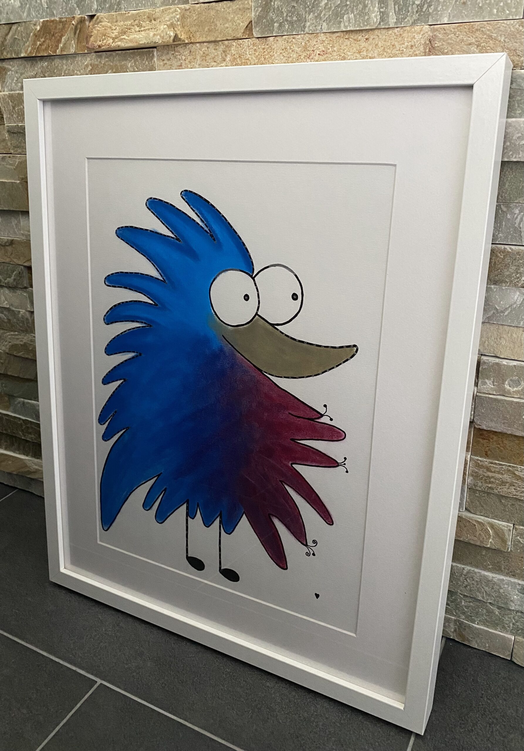 geplatztes Sofakissen